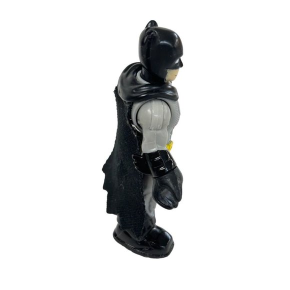 Fisher-Price Imaginext DC Super Friends Batman Gray Yellow Action Figure (S14) - Picture 3 of 8